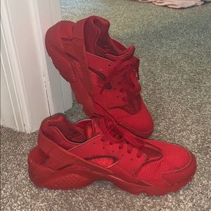 Nike Red Huaraches